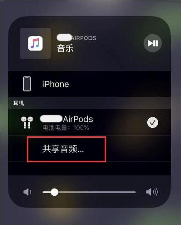 江干苹果14音频维修点分享iPhone14音频共享设置方法 