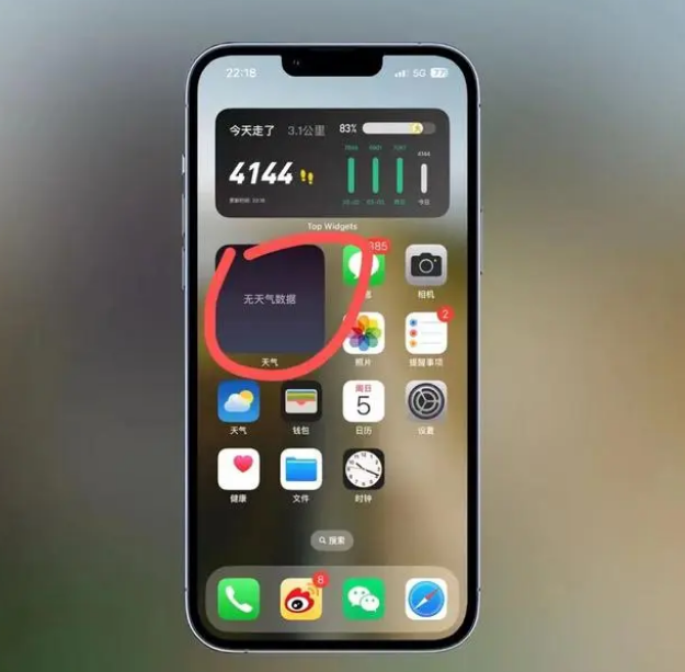 江干苹果手机维修分享:iOS16主屏幕天气小组件无法正常工作怎么办？ 